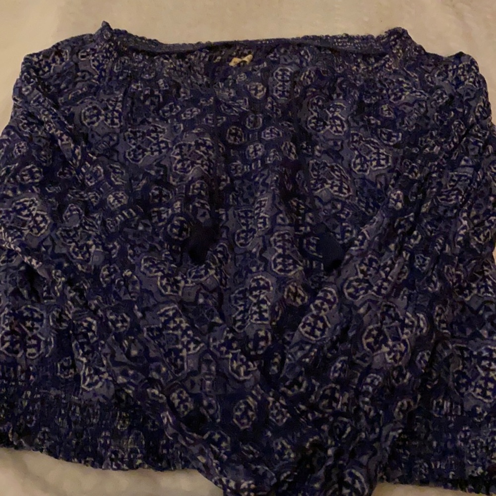 Hollister Blue Top